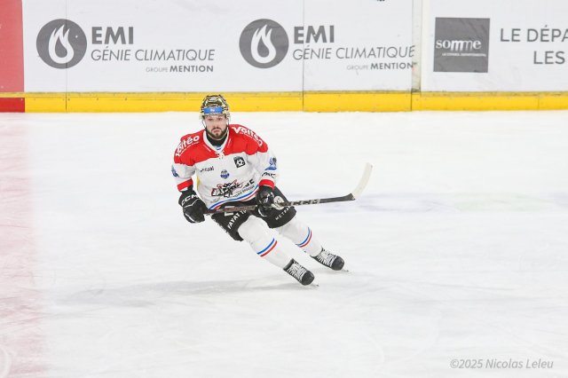Photo hockey match Amiens  - Bordeaux le 21/11/2025