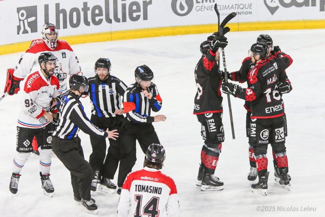 Photo hockey match Amiens  - Bordeaux le 21/11/2025