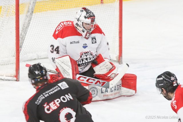 Photo hockey match Amiens  - Bordeaux le 21/11/2025