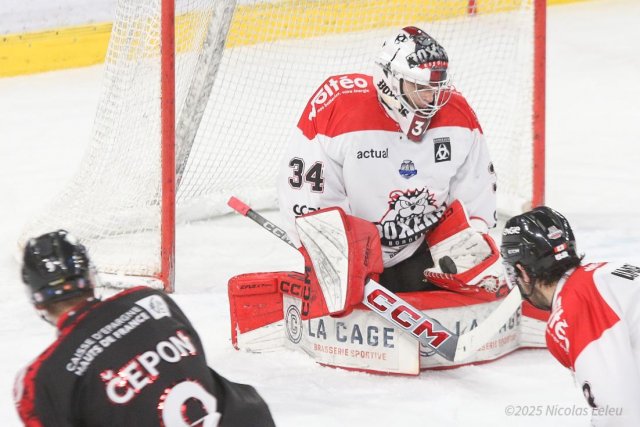 Photo hockey match Amiens  - Bordeaux le 21/11/2025