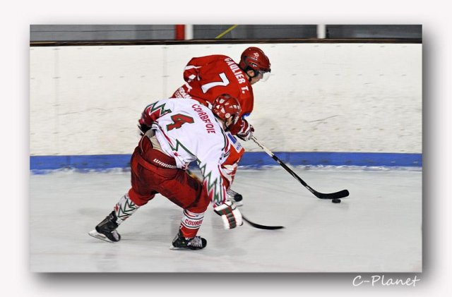 Photo hockey match Valence - Courbevoie  le 21/11/2009