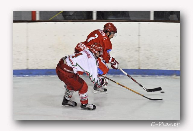 Photo hockey match Valence - Courbevoie  le 21/11/2009