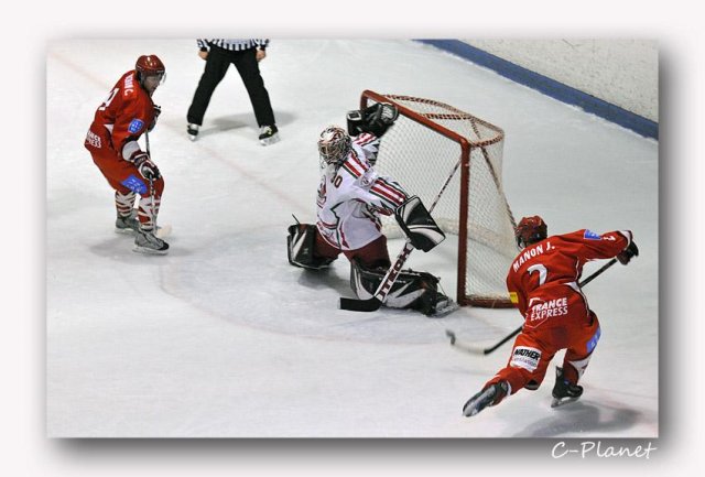 Photo hockey match Valence - Courbevoie  le 21/11/2009