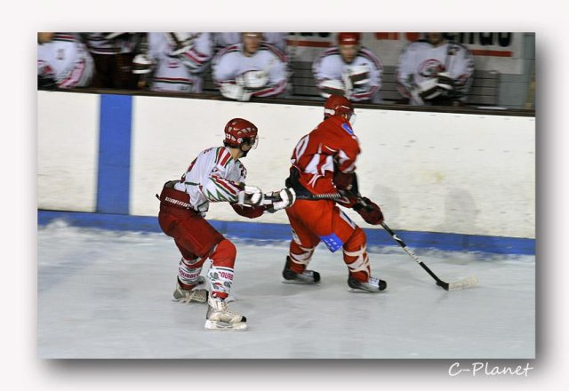 Photo hockey match Valence - Courbevoie  le 21/11/2009