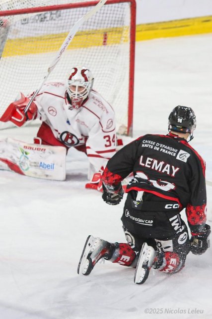 Photo hockey match Amiens  - Briançon  le 28/11/2025