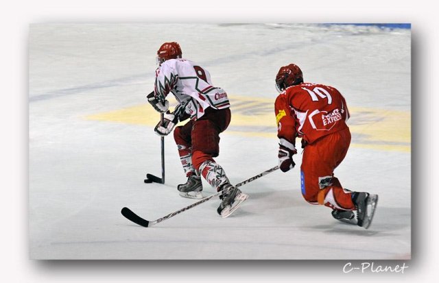 Photo hockey match Valence - Courbevoie  le 21/11/2009