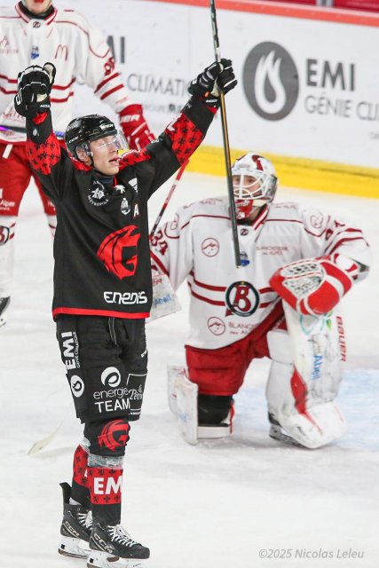 Photo hockey match Amiens  - Briançon  le 28/11/2025