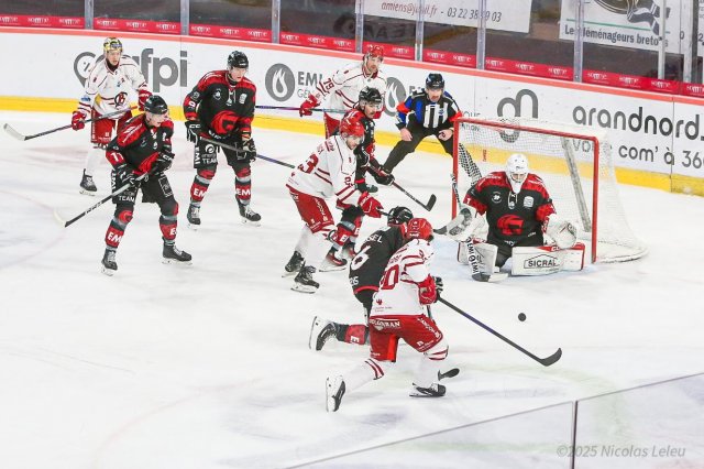 Photo hockey match Amiens  - Briançon  le 28/11/2025