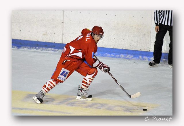 Photo hockey match Valence - Courbevoie  le 21/11/2009