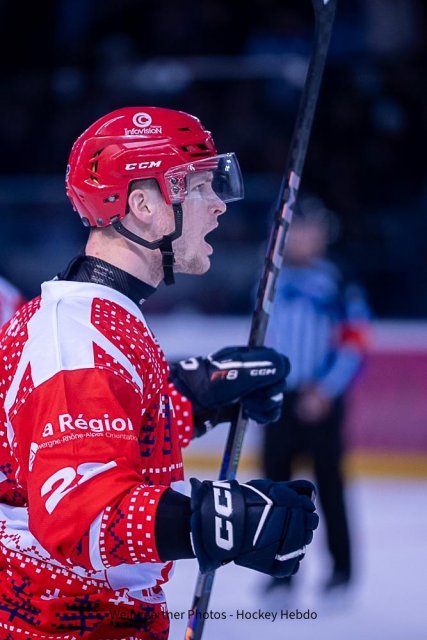 Photo hockey match Lyon - Morzine-Avoriaz le 29/11/2025