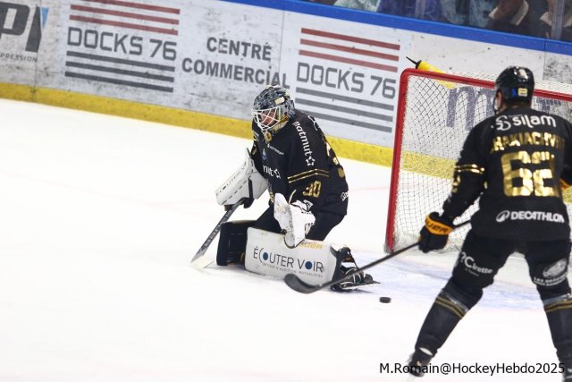 Photo hockey match Rouen - Bordeaux le 30/11/2025