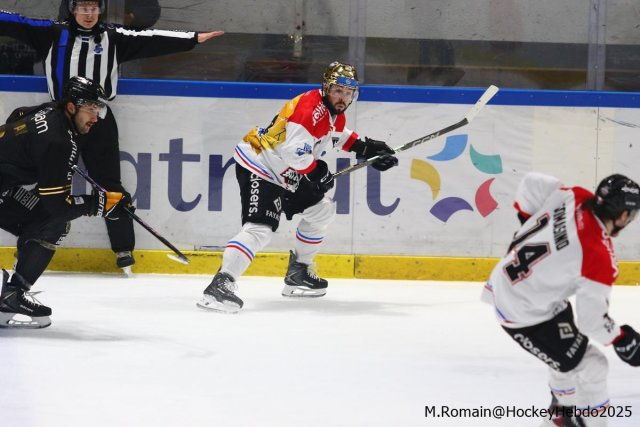 Photo hockey match Rouen - Bordeaux le 30/11/2025