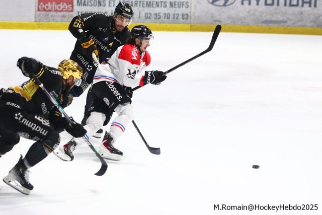 Photo hockey match Rouen - Bordeaux le 30/11/2025