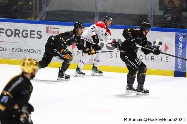 Photo hockey match Rouen - Bordeaux le 30/11/2025