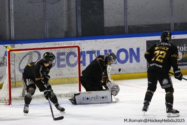 Photo hockey match Rouen - Bordeaux le 30/11/2025