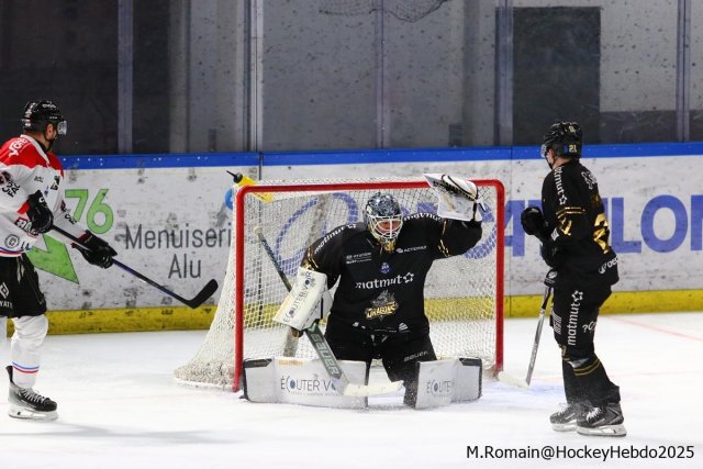 Photo hockey match Rouen - Bordeaux le 30/11/2025