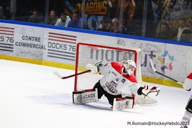 Photo hockey match Rouen - Bordeaux le 30/11/2025
