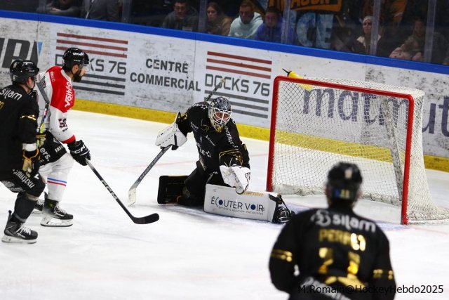 Photo hockey match Rouen - Bordeaux le 30/11/2025
