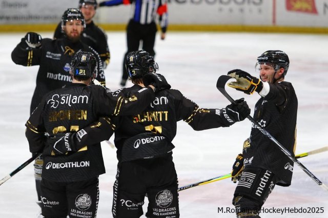 Photo hockey match Rouen - Bordeaux le 30/11/2025