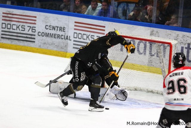 Photo hockey match Rouen - Bordeaux le 30/11/2025
