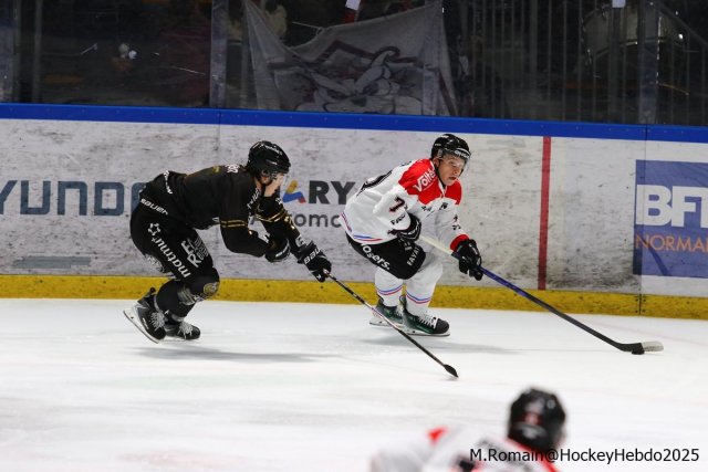 Photo hockey match Rouen - Bordeaux le 30/11/2025
