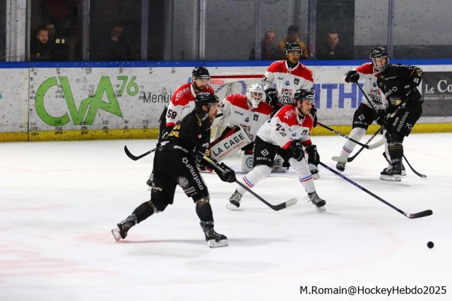 Photo hockey match Rouen - Bordeaux le 30/11/2025
