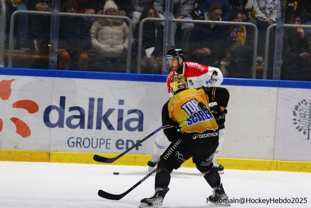 Photo hockey match Rouen - Bordeaux le 30/11/2025
