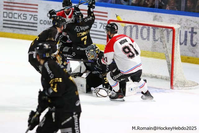 Photo hockey match Rouen - Bordeaux le 30/11/2025