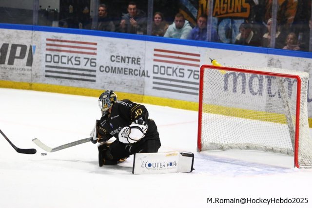 Photo hockey match Rouen - Bordeaux le 30/11/2025