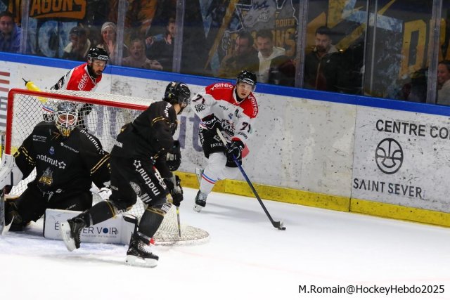 Photo hockey match Rouen - Bordeaux le 30/11/2025