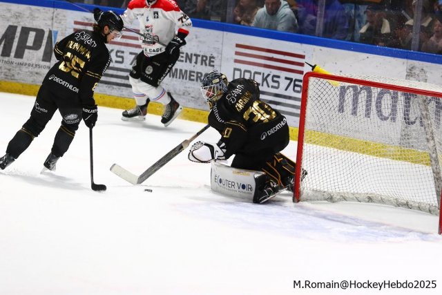 Photo hockey match Rouen - Bordeaux le 30/11/2025