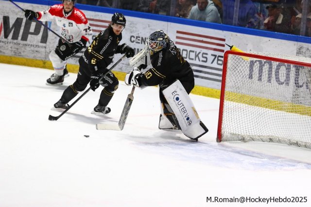 Photo hockey match Rouen - Bordeaux le 30/11/2025