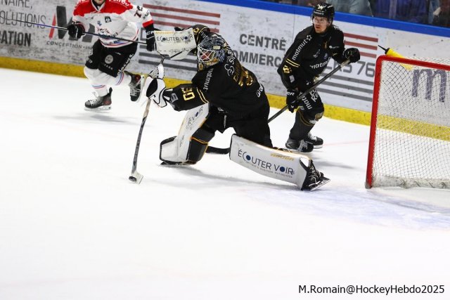 Photo hockey match Rouen - Bordeaux le 30/11/2025