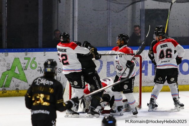 Photo hockey match Rouen - Bordeaux le 30/11/2025