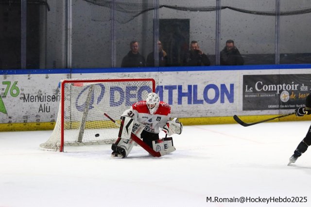 Photo hockey match Rouen - Bordeaux le 30/11/2025