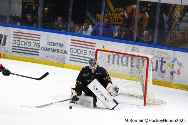 Photo hockey match Rouen - Bordeaux le 30/11/2025
