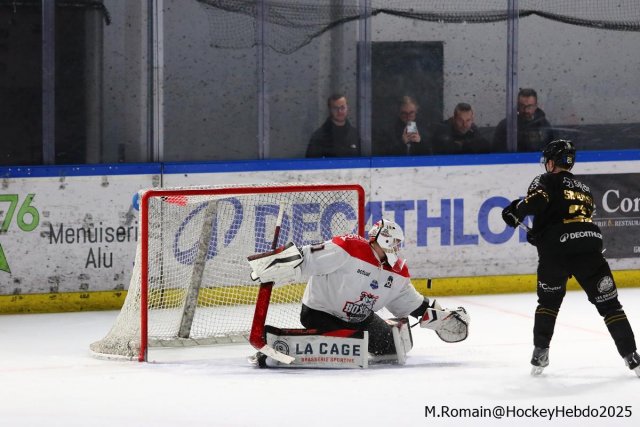 Photo hockey match Rouen - Bordeaux le 30/11/2025