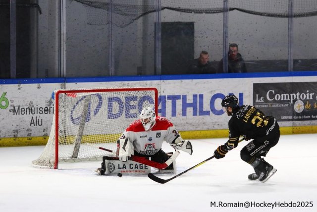 Photo hockey match Rouen - Bordeaux le 30/11/2025