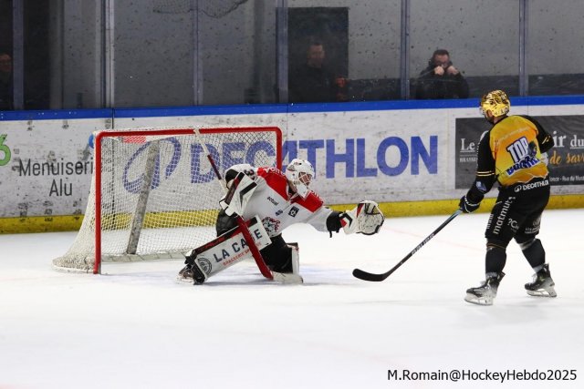 Photo hockey match Rouen - Bordeaux le 30/11/2025