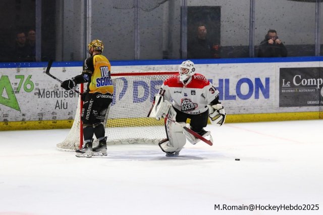 Photo hockey match Rouen - Bordeaux le 30/11/2025
