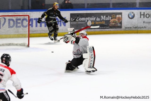 Photo hockey match Rouen - Bordeaux le 30/11/2025