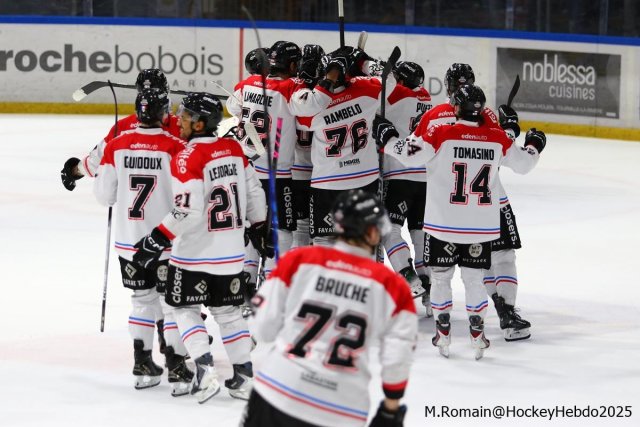Photo hockey match Rouen - Bordeaux le 30/11/2025