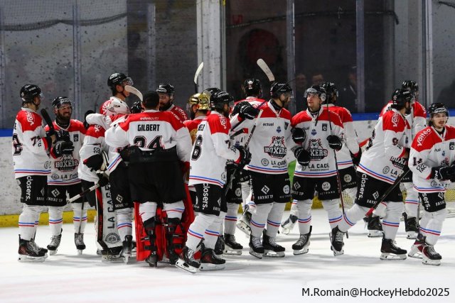 Photo hockey match Rouen - Bordeaux le 30/11/2025
