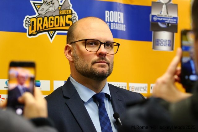 Photo hockey match Rouen - Bordeaux le 30/11/2025