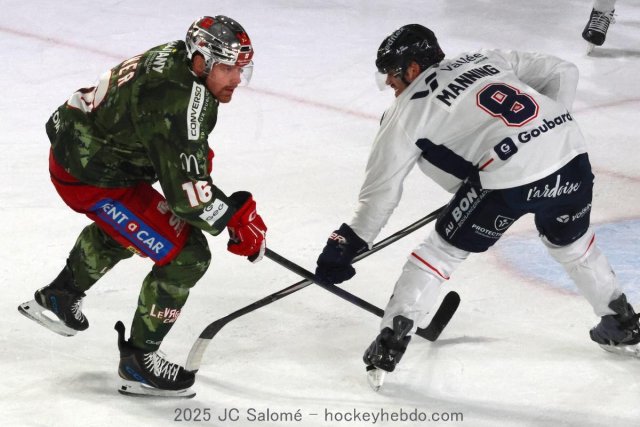 Photo hockey match Grenoble  - Angers  le 30/11/2025