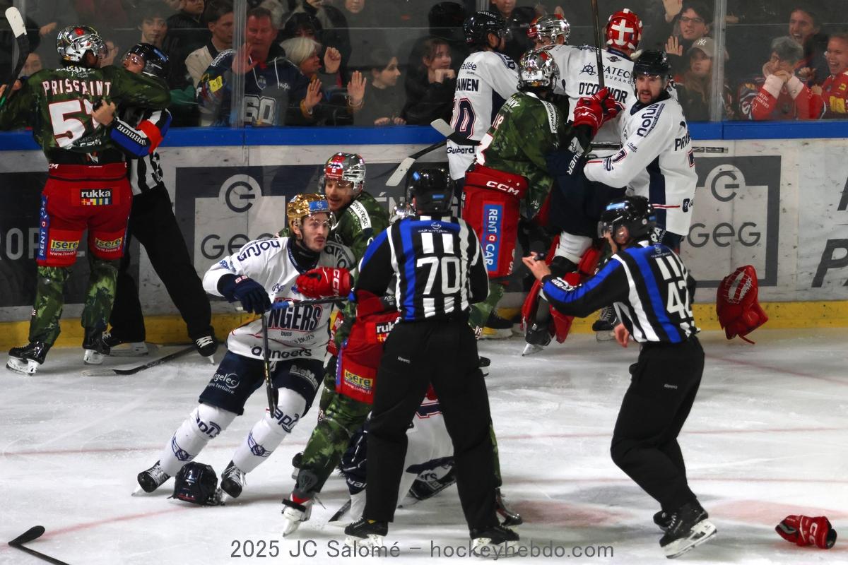 Grenoble  6 - 4 Angers 
