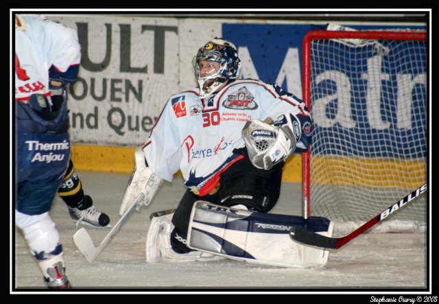 Photo hockey match Rouen - Angers  le 18/03/2008