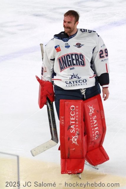 Photo hockey match Grenoble  - Angers  le 30/11/2025
