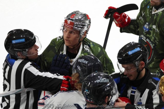 Photo hockey match Grenoble  - Angers  le 30/11/2025