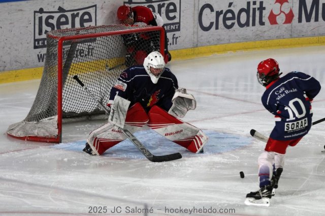 Photo hockey reportage U18 Grenoble - Annecy